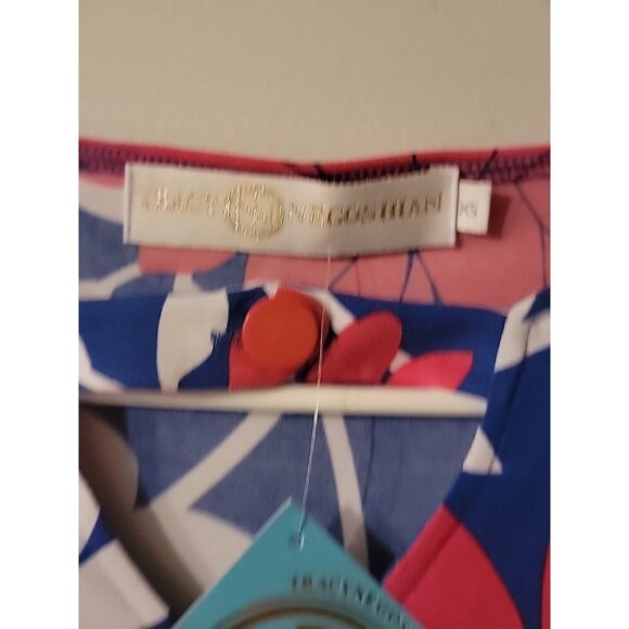 Tracy Negoshian Tunic Dress Shift Knee Sz XS  Resort Vacation wear - Picture 3 of 8